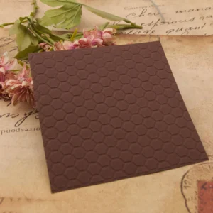Hexagon Honeycomb Embossing Folders Hexagon Honeycomb Embossing Folders 1