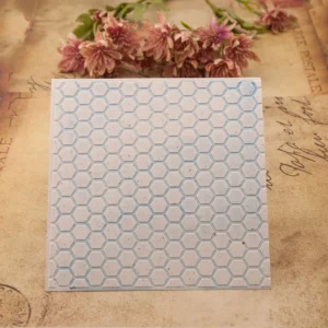 Hexagon Honeycomb Embossing Folders Hexagon Honeycomb Embossing Folders 2