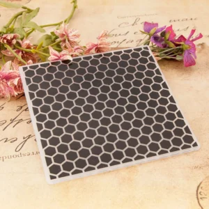 Hexagon Honeycomb Embossing Folders Hexagon Honeycomb Embossing Folders 3