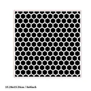 Hexagon Honeycomb Embossing Folders Hexagon Honeycomb Embossing Folders 5
