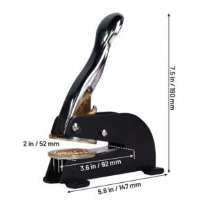 Embosser large size detail