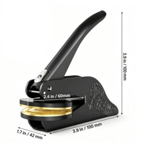 Embosser size detail