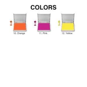Extra Large Quick-Dry Multi-Color Ink Pad with Metal Case Extra Large Quick Dry Multi Color Ink Pad With Metal Case42 2000