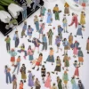 Fashion Girl People Theme Washi Sticker 6