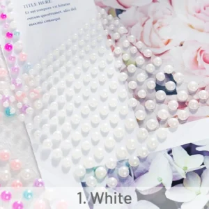 Fashion Pearl Self Adhesive Embellishment Sticker 3