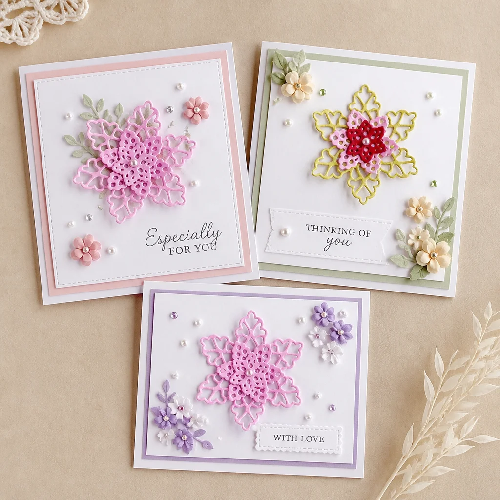 Flowers Metal Die Cuttings Flowers Metal Die Cuttings 4