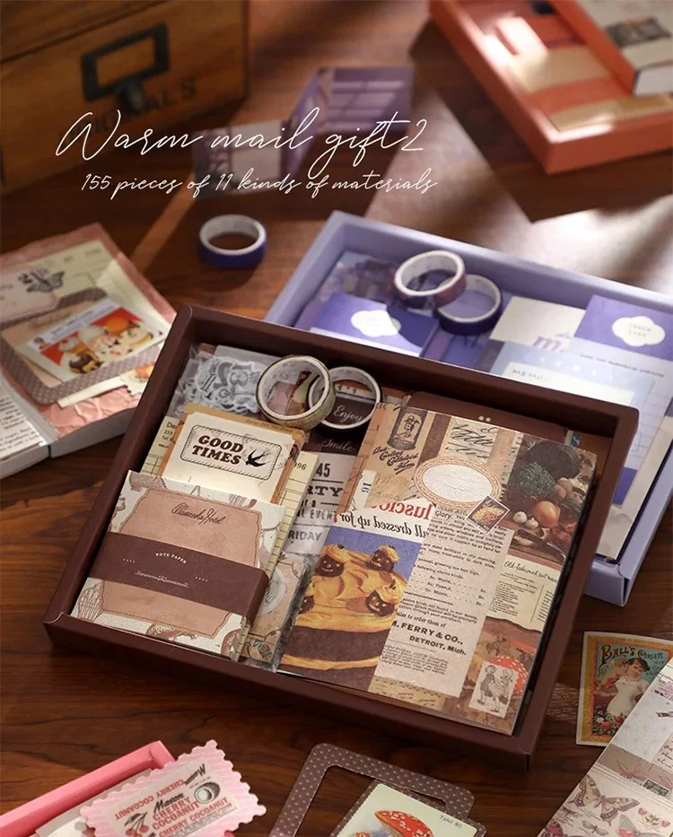 Fresh Artistic Style Journal Gift Box Set Long1