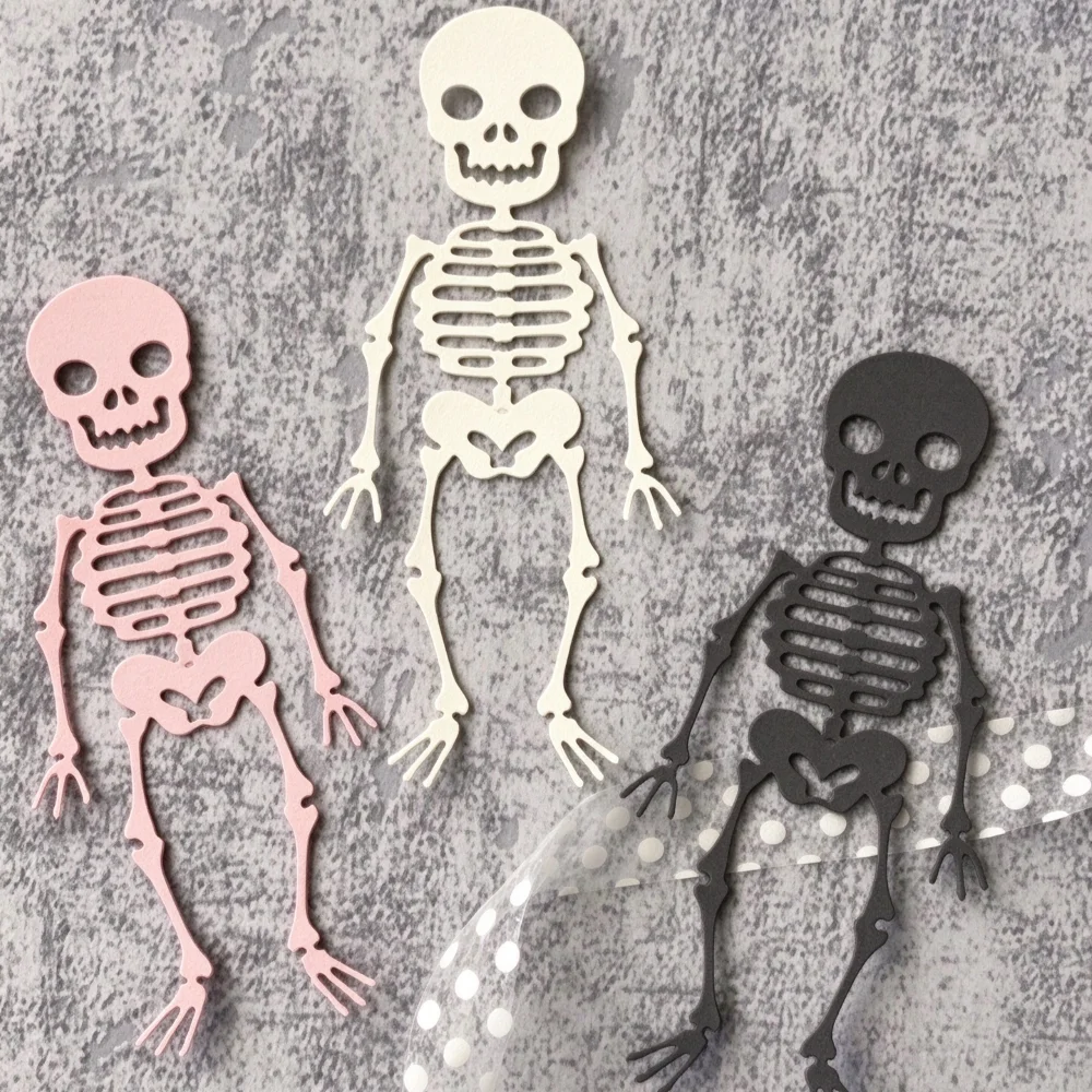 Halloween Bones Metal Die Cuts Halloween Bones Metal Die Cuts
