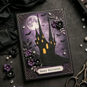 Halloween Castle Metal Die Cuts 6