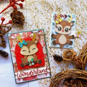 Sumflying Christmas Reindeer Metal Cutting Dies
