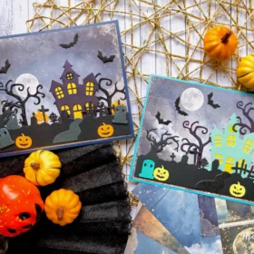 Sumflying Halloween Haunted House Metal Cutting Dies