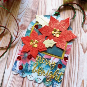 Sumflying Christmas Flowers Metal Cutting Dies