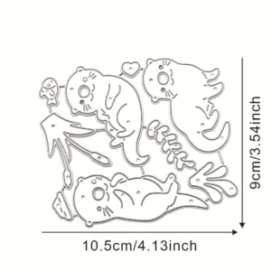 Otter Family Metal Cutting Die Set 1