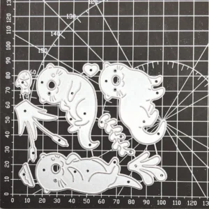 Otter Family Metal Cutting Die Set 2