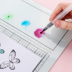 Sumflying Magnetic Glass Craft Mat Sumflying All-in-One Magnetic Glass Craft Mat for Cutting Stamping Heat Embossing and Hot Glue - image 12