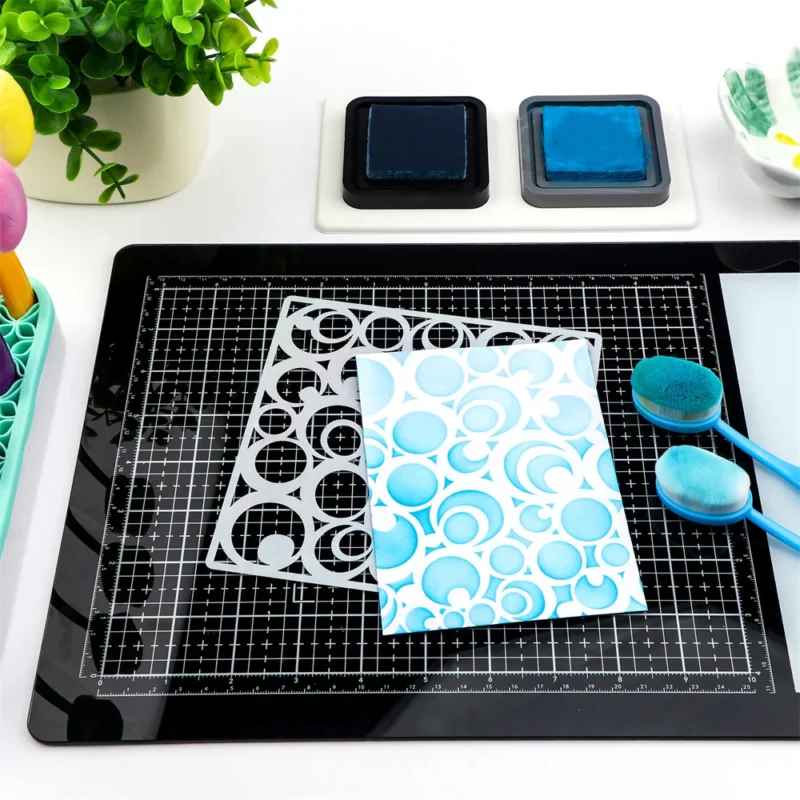 Sumflying All In One Magnetic Glass Craft Mat For Cutting Stamping Image 12
