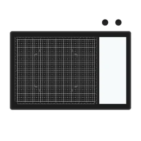 Sumflying Magnetic Glass Craft Mat