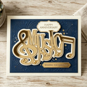 Sumflying Music Treble Clef Note Metal Cutting Dies