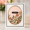 Sumflying Oval Border Metal Cutting Dies 1