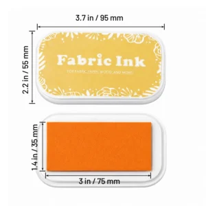 Sumflying Vibrant Multi-Surface Ink Pad for Fabric, Paper & Wood Sumflying Vibrant Multi Surface Ink Pad 1