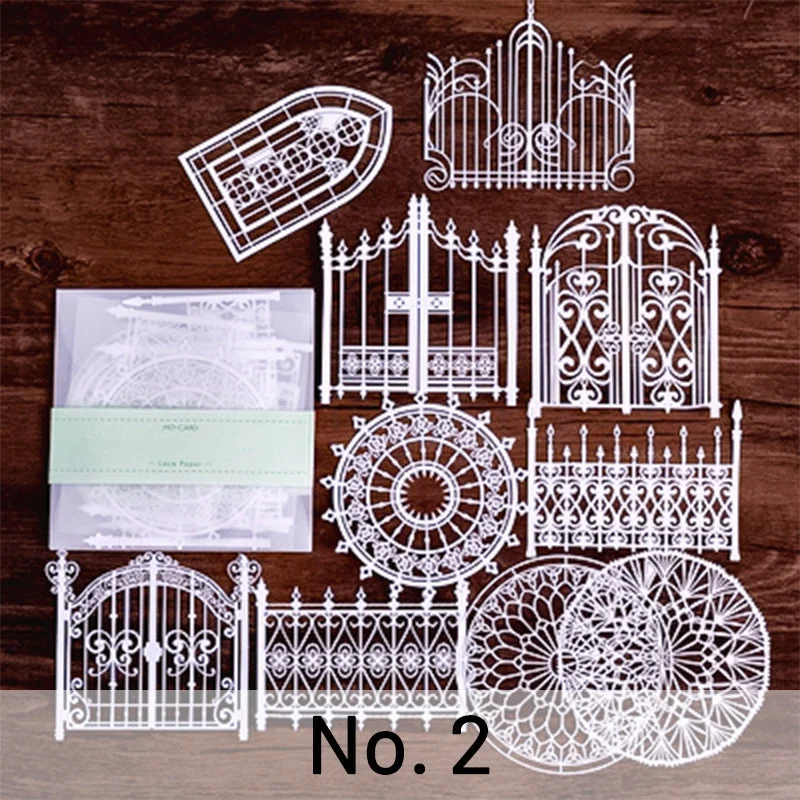 Vintage Carved Lace Scrapbook Paper 5 Vintage Carved Lace Scrapbook Paper 5