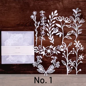 Vintage Carved Lace Scrapbook Paper Vintage Carved Lace Scrapbook Paper 6