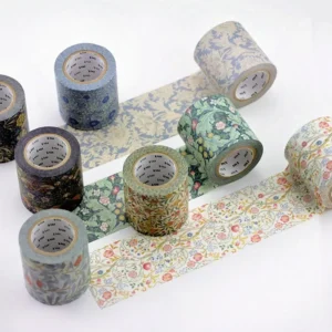 Vintage Floral Pattern Washi Tape Main 2