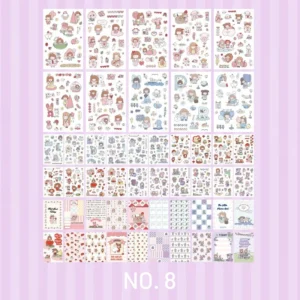 Vintage Mixed Washi Sticker Scrapbook Paper Book Vintage Mixed Washi Sticker Scrapbook Paper Book