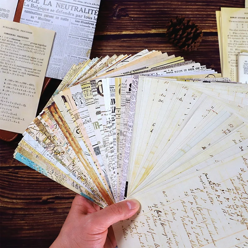 Vintage Old Book Pages Text Scrapbook Paper 9 Vintage Old Book Pages Text Scrapbook Paper 9
