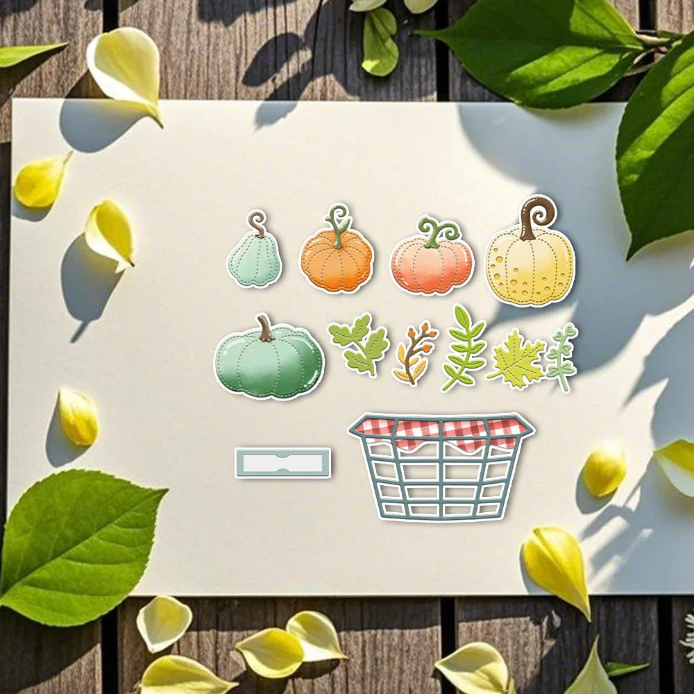 A Basket Of Pumpkins Metal Cutting Dies 1 04 A Basket Of Pumpkins Metal Cutting Dies 1 04