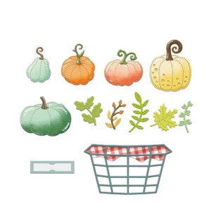 Sumflying A Basket Of Pumpkins Metal Cutting Dies A Basket Of Pumpkins Metal Cutting Dies 1 07