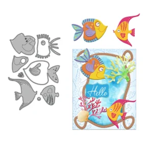 Sumflying Tropical Sea Fish Metal Cutting Dies