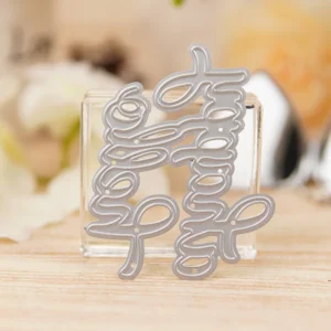 Sumflying "A Happy Hello" Phrase Metal Cutting Dies A Happy Hello Phrase Metal Cutting Dies 05