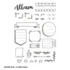 Album Borders Stamp Set - main product photo | clear stamp