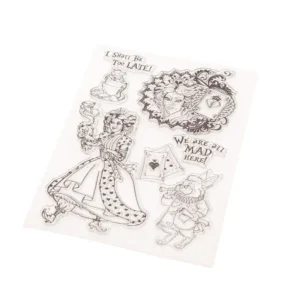 Alice with Animals Stamp Set - packaging photo | clear stamp