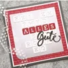 Alphabet Letters main product photo | word metal cutting dies