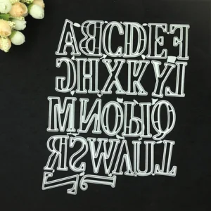 Alphabet Letters product detail photo | word metal cutting dies