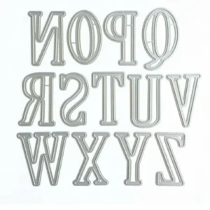 Alphabet Letters product photo 3 | word metal cutting dies