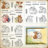 Animal Friendship Clear Stamps 00
