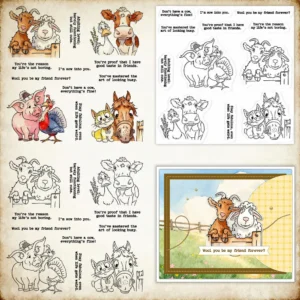 Animal Friendship Clear Stamps 00