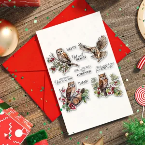 Animal Owl Clear Stamps 03