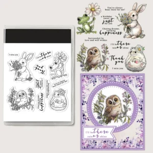 Animals And Flowers Clear Stamps 2 03