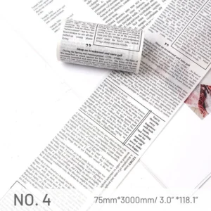 ANT Text English Scrapbook Tape