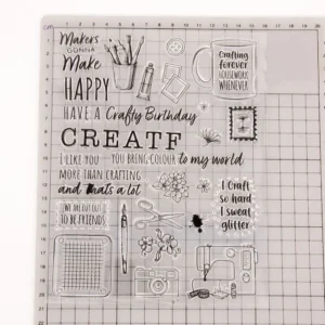 Artisan Creator Stamp Set Artisan Creator Stamp Set - detail view | clear stamp