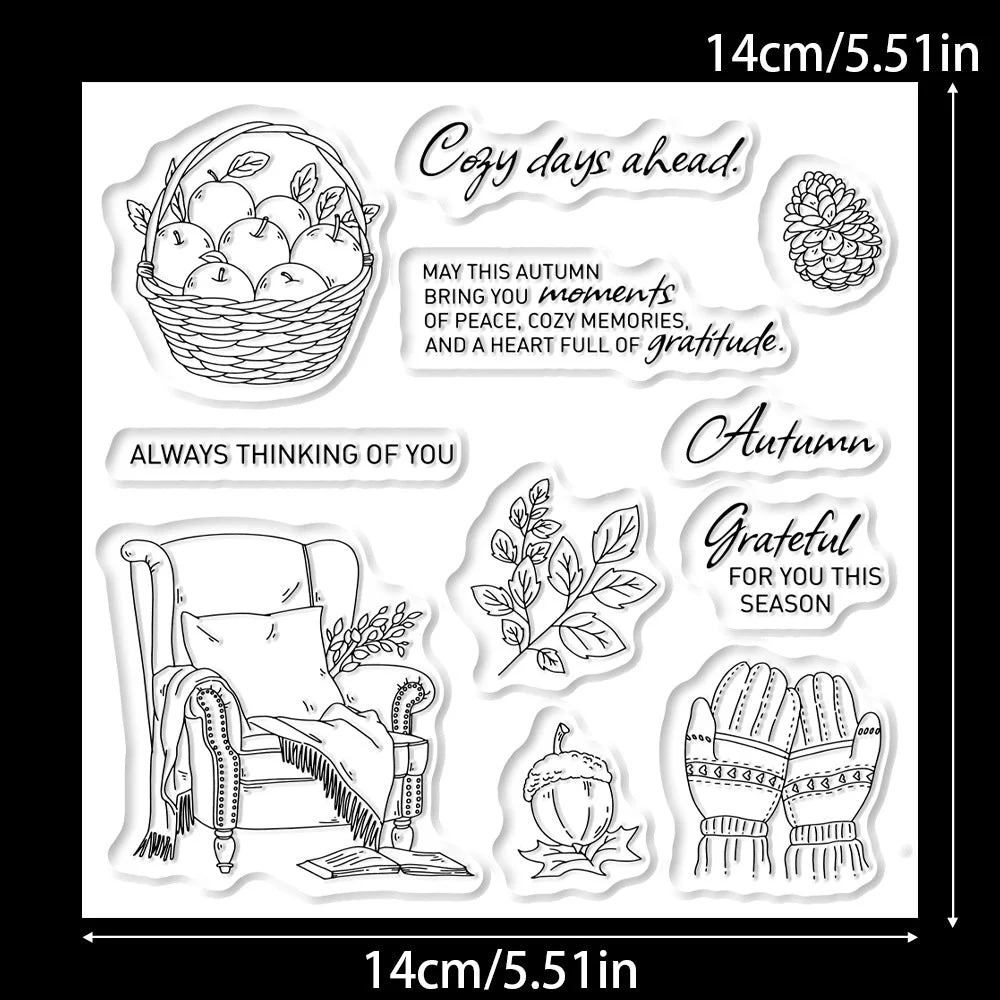 Autumn Fruits Clear Stamps 02 Autumn Fruits Clear Stamps 02
