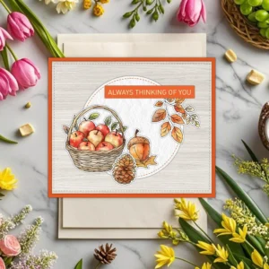 Sumflying Autumn Fruits Pumpkin Pear Clear Stamps Autumn Fruits Clear Stamps 06