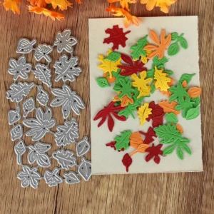 Sumflying Autumn Leaves Metal Cutting Dies - product photo 5 of 6