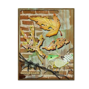 Sumflying Autumn Fall Leaves Metal Cutting Dies Autumn Leaves Metal Cutting Dies 03