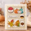 Autumn Thanks Card Realistic 01