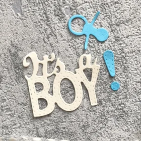 Baby Boy Metal Die Cuts